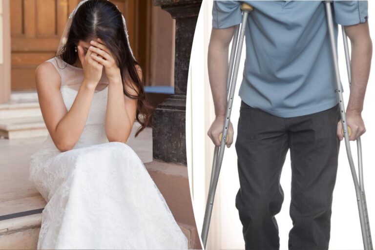 Crying bride tells brother to stay away from family photos - he can't believe 'ridiculous' reason why

